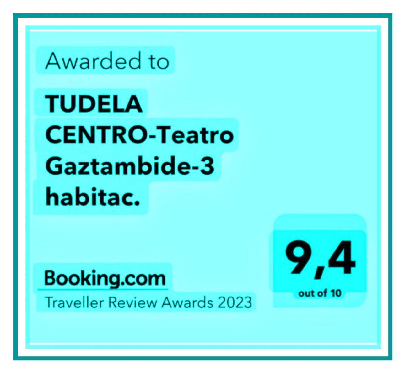 Tudela Centro-Teatro Gaztambide-3 Habitac. Διαμέρισμα Εξωτερικό φωτογραφία